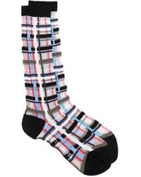 Stine Goya - Check-Pattern Socks - Lyst