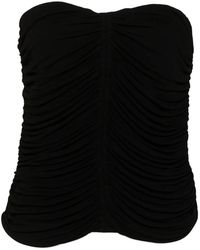 Saint Laurent - Viscose Top - Lyst