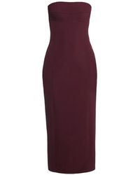Axel 113 - Margot Strapless Midi Dress - Lyst