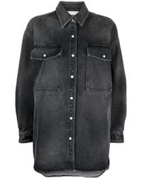 Palm Angels - Chemise En Jean À Patch Logo - Lyst
