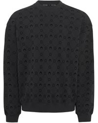 Marine Serre - Sweat En Polaire À Motif Monogrammé Floqué - Lyst