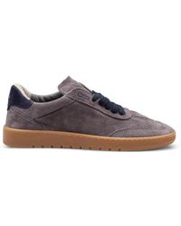 PIUMESTUDIO - Baskets En Daim À Empiècements - Lyst