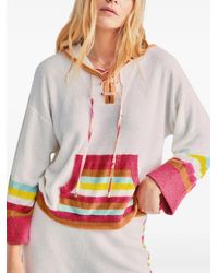 LoveShackFancy - Fenmore Striped Hoodie - Lyst