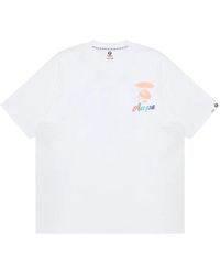 Aape By A Bathing Ape - Logo-Print Cotton T-Shirt - Lyst