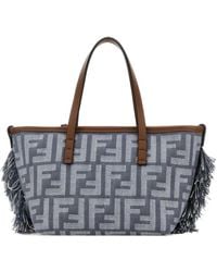 Fendi - Mini Roll Tote Bag - Lyst