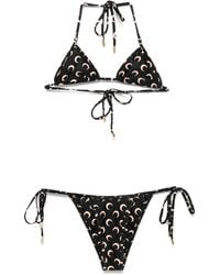 Marine Serre - Swimwear Jersey Bikini - Lyst