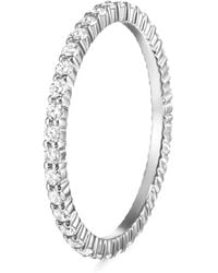 Melissa Kaye - Sadie Eternity Band Ring - Lyst