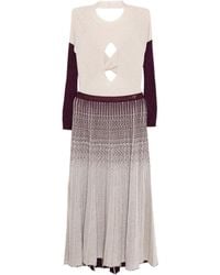 Saiid Kobeisy - Degrade Knitted Dress - Lyst
