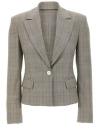 Kaos - Prince-Of-Wales-Check Single-Breasted Blazer - Lyst