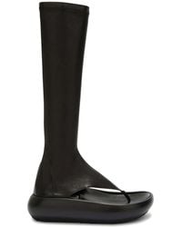 Jil Sander - Zehenfreie Stiefeletten - Lyst