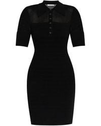 Gestuz - Gzmagny Polo-Neck Ribbed Knit Mini Dress - Lyst