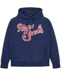 Marc Jacobs - Logo-Print Hoodie - Lyst