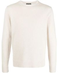 Roberto Collina - Pullover Mit Rundem Ausschnitt - Lyst