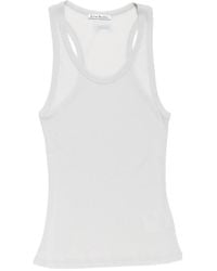Acne Studios - Ribbed Vest Top - Lyst