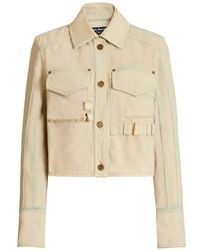 Balmain - Chaqueta Vaquera Con Efecto Degradado - Lyst