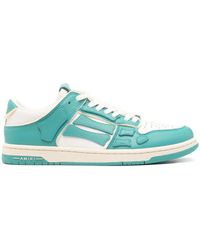 Amiri - Collegiate Skel Leather Sneakers - Lyst