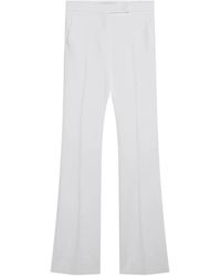 Max Mara - Pressed-Crease Flared Trousers - Lyst