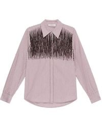 Maliparmi - Striped Sequin-Embellished Shirt - Lyst