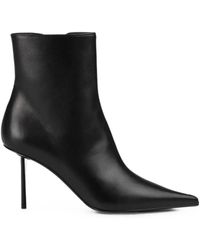 Le Silla - Amelia Pointed-Toe Ankle Boots - Lyst