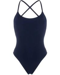 Lido - Criss-Cross Straps One-Piece - Lyst