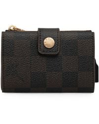 Joop! - Cortina Piazza Check-Pattern Zip-Around Wallet - Lyst