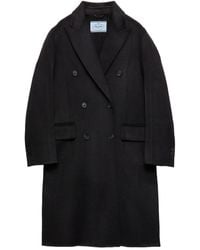 Prada - Jas Met Dubbele Rij Knopen - Lyst