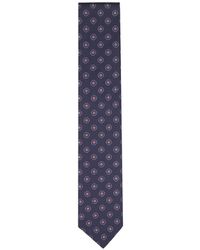 Canali - Geometric-Print Silk Tie - Lyst