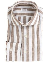 Borriello - Marechiaro Vertical-Stripe Shirt - Lyst