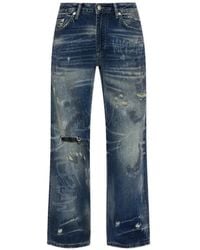MISBHV - Laser Tagged Distressed Denim Jeans - Lyst