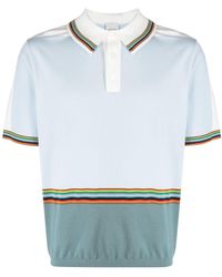Paul Smith - Signature Stripe Short-sleeve Polo Shirt - Lyst