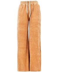 Chloé - Velvet Drawstring Track Pants - Lyst