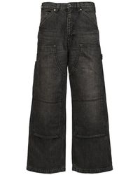 DAIRIKU - Washed Double-Knee Jeans - Lyst