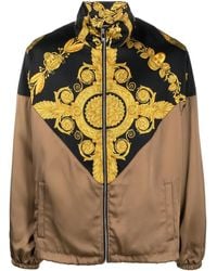 Versace - Baroque Print Techno Fabric Jacket For - Lyst