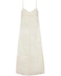 Jonathan Simkhai - Leah Crinkled-Effect Backless Midi Dress - Lyst