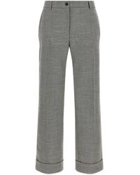 Alberto Biani - Charlie Turn-Up Trousers - Lyst