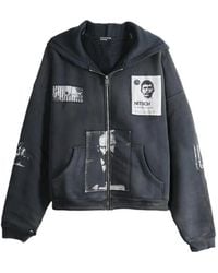 Enfants Riches Deprimes - Lenin's Nap Time Assemblage Patchwork Distressed Hoodie - Lyst