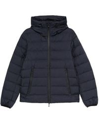 Emporio Armani - Jacke mit durchgehendem Logo - Lyst