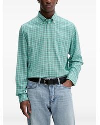 Les Deux - Kent Check-Pattern Shirt - Lyst