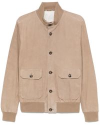 Barba Napoli - Suede Jacket - Lyst