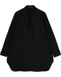 Yohji Yamamoto - ボウタイ シャツ - Lyst