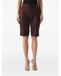 Elisabetta Franchi - Cool Wool Bermuda Shorts - Lyst
