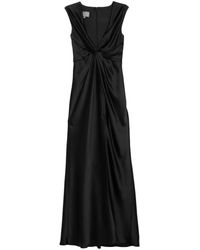 Amsale - Fließendes Kleid Mit Drapierung - Lyst