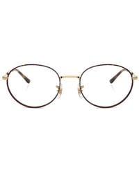 Ray-Ban - Rb6558 Round-Frame Glasses - Lyst