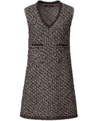 Fabiana Filippi - V-Neck Sleeveless Dress - Lyst