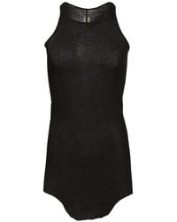 Rick Owens - Ribbed-Knit Tank Top - Lyst