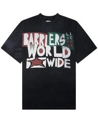 Barriers - Graphic-Print Ringer T-Shirt - Lyst