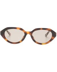 Gucci - Lunettes De Vue Géométriques À Effet Écaille De Tortue - Lyst