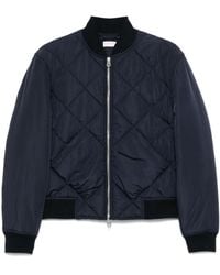 Fursac - Padded Quilted Bomber Jacket - Lyst
