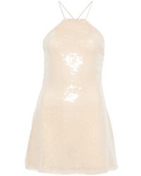 Oséree - Sequin-Embellishment Mini Dress - Lyst