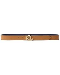 Ralph Lauren - Wendbarer Gürtel Mit Logo-Schnalle - Lyst